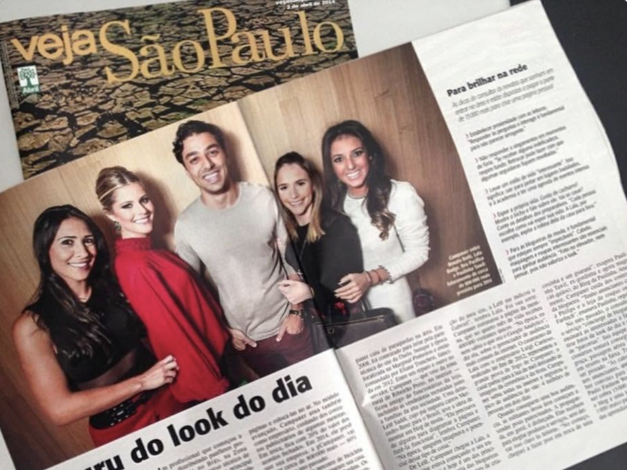 Foto de arquivo: Veja SP: “o guru de blogueiras como Lala Rudge”