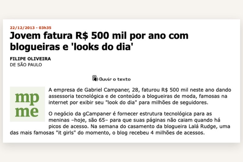 Foto de arquivo: A Folha conta a história