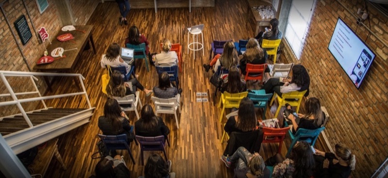 Foto de arquivo: Convidados pelo Pinterest para treinar influenciadoras